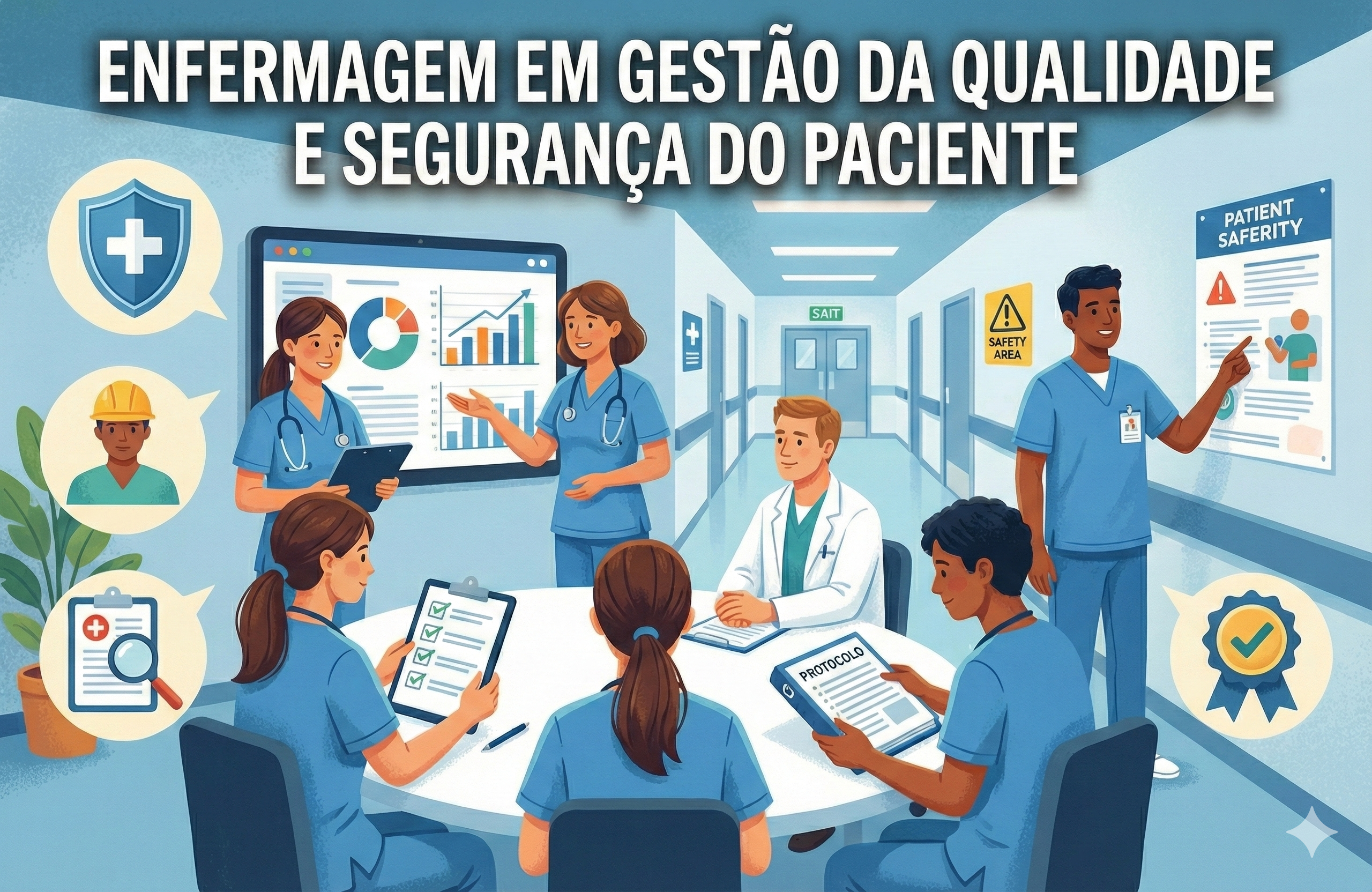 Enfermagem em Gestão da Qualidade e Segurança do Paciente