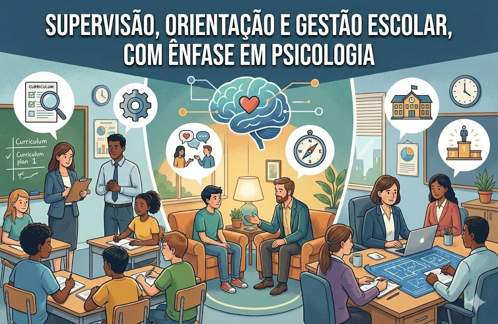 Supervisão, Orientação e Gestão Escolar, com Ênfase em Psicologia